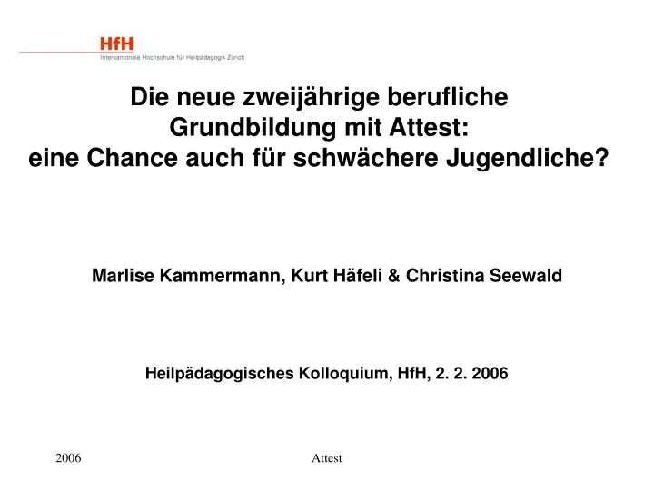 die neue zweij hrige berufliche grundbildung mit attest eine chance auch f r schw chere jugendliche