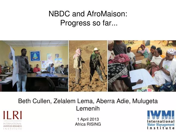 nbdc and afromaison progress so far