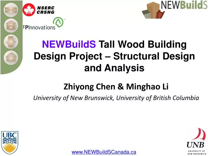newbuilds tall wood building design project structural design and analysis