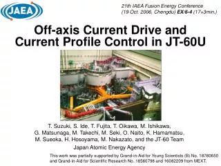 Off-axis Current Drive and Current Profile Control in JT-60U