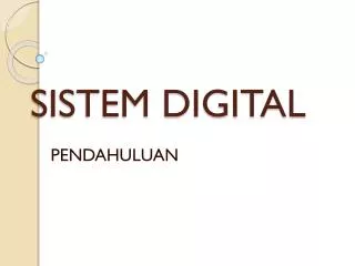 sistem digital