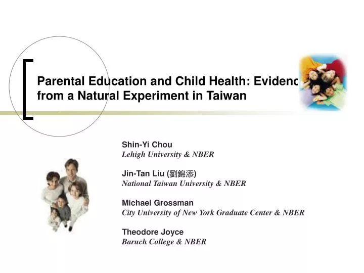 parental education and child health evidence from a natural experiment in taiwan