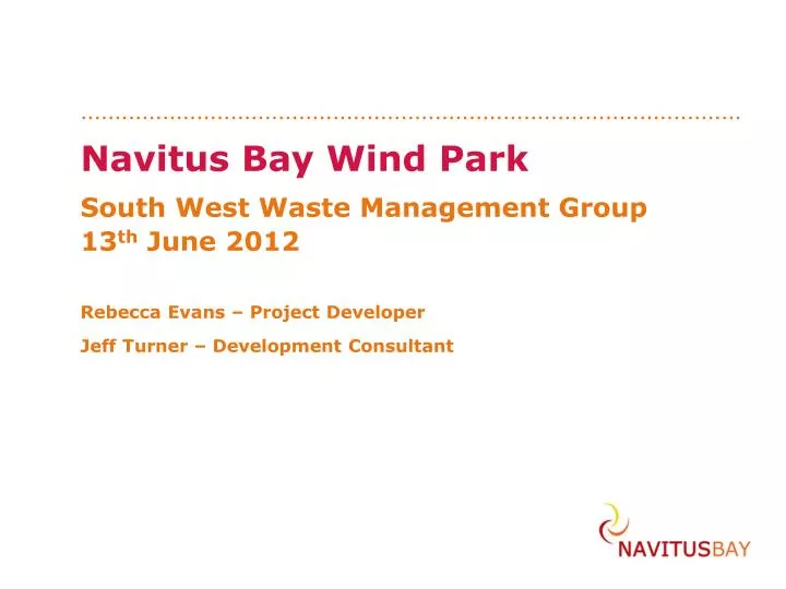 navitus bay wind park