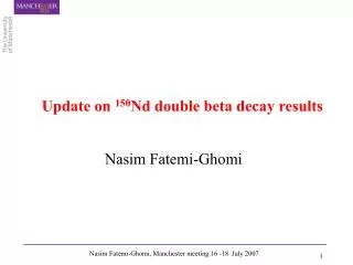 Nasim Fatemi-Ghomi