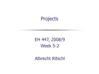 Projects