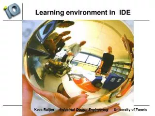 Learning environment in IDE