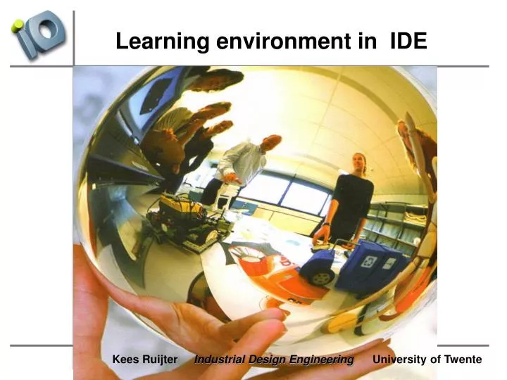 learning environment in ide