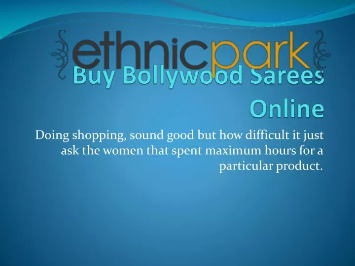 buy bollywood sarees online