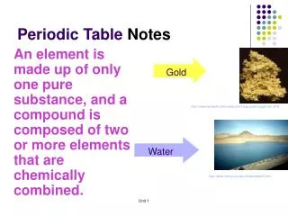 Periodic Table Notes
