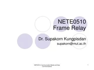 NETE0510 Frame Relay