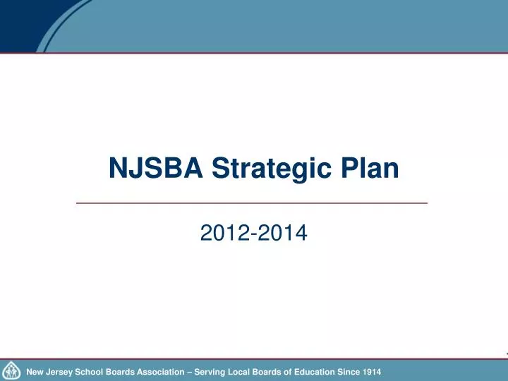 njsba strategic plan