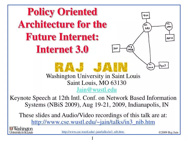 policy oriented architecture for the future internet internet 3 0