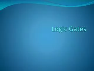 Logic Gates