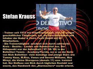 stefan krauss