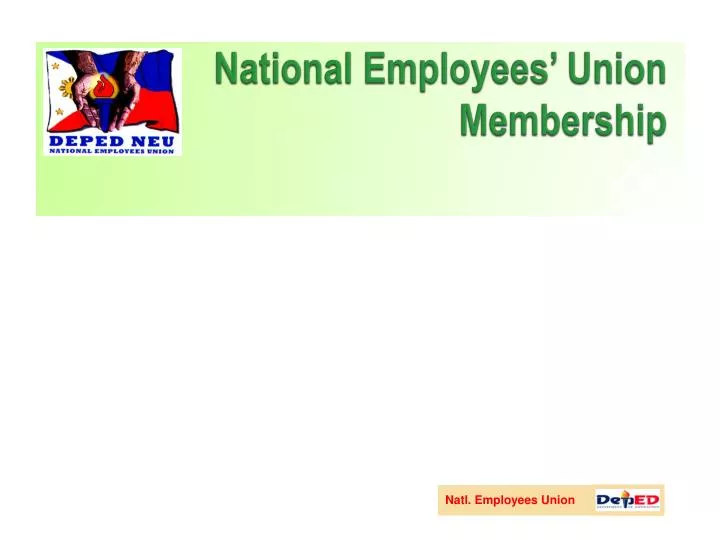 national employees union membership