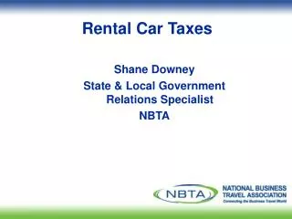 Rental Car Taxes