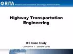 Highway Transportation Engineering - slide 1
