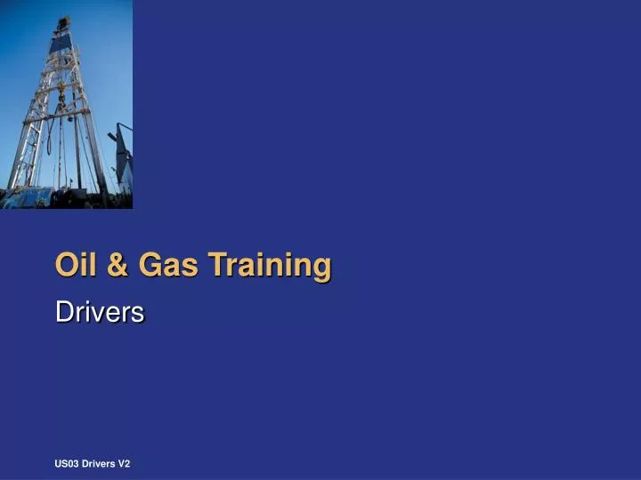 oil gas training