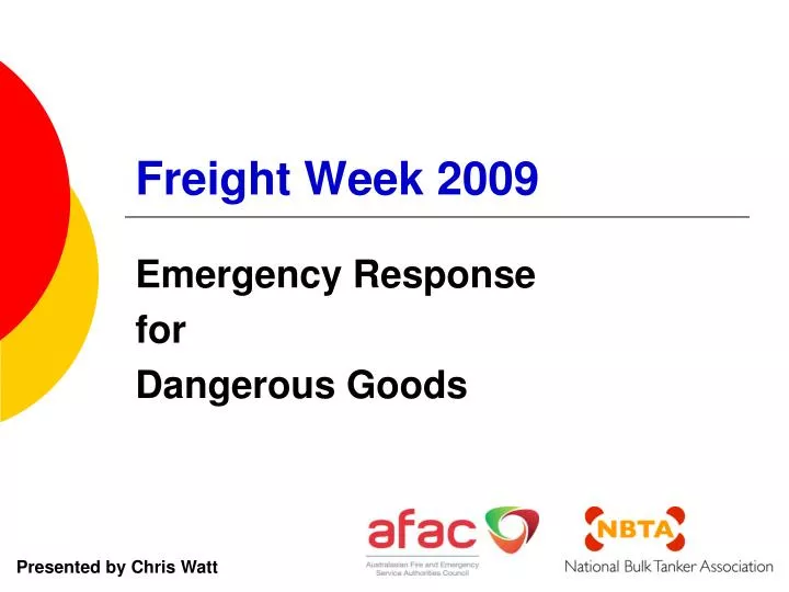 freight week 2009