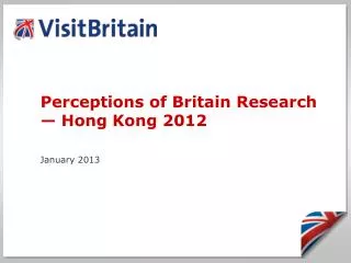 perceptions of britain research hong kong 2012