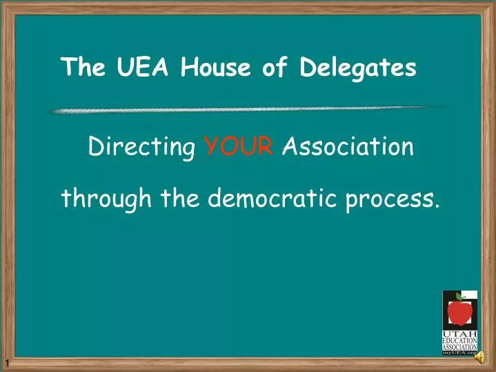 the uea house of delegates