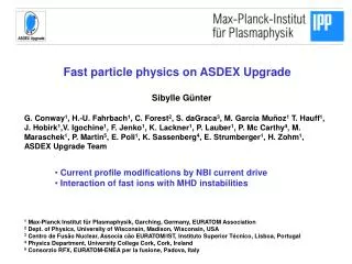 Fast particle physics on ASDEX Upgrade