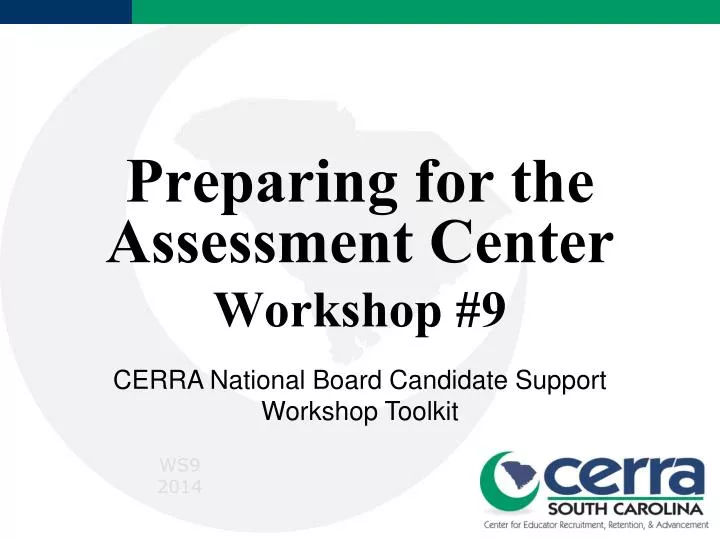 preparing for the assessment center workshop 9