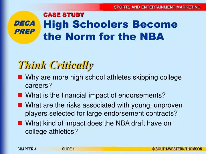case study high schoolers become the norm for the nba