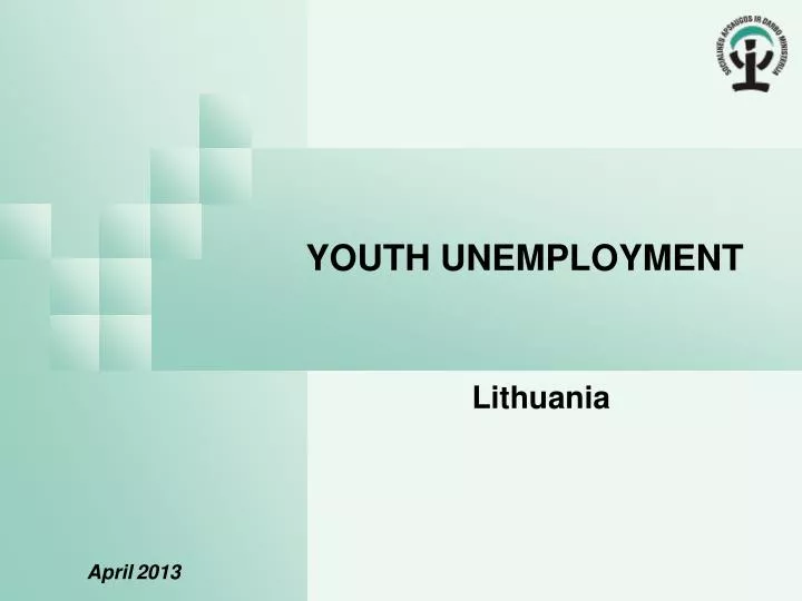 youth unemployment