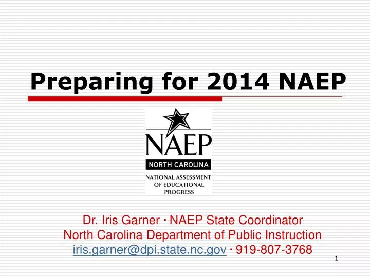 preparing for 2014 naep
