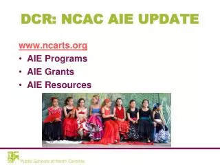 DCR: NCAC AIE UPDATE
