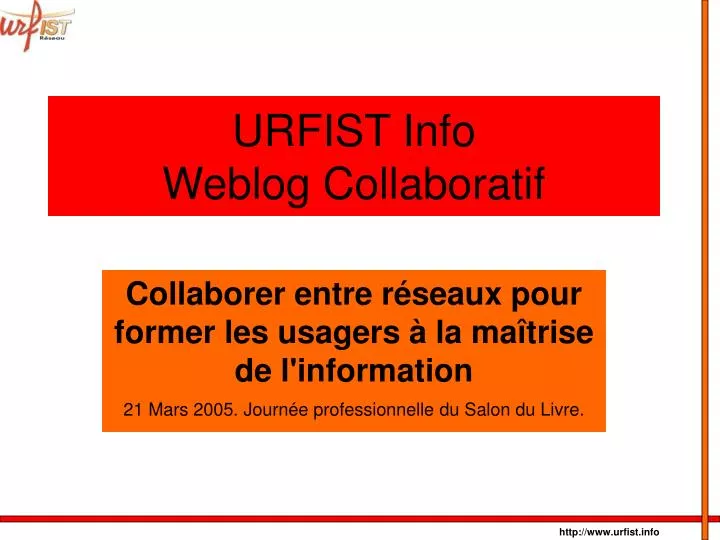 urfist info weblog collaboratif