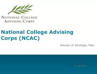 National College Advising Corps (NCAC)