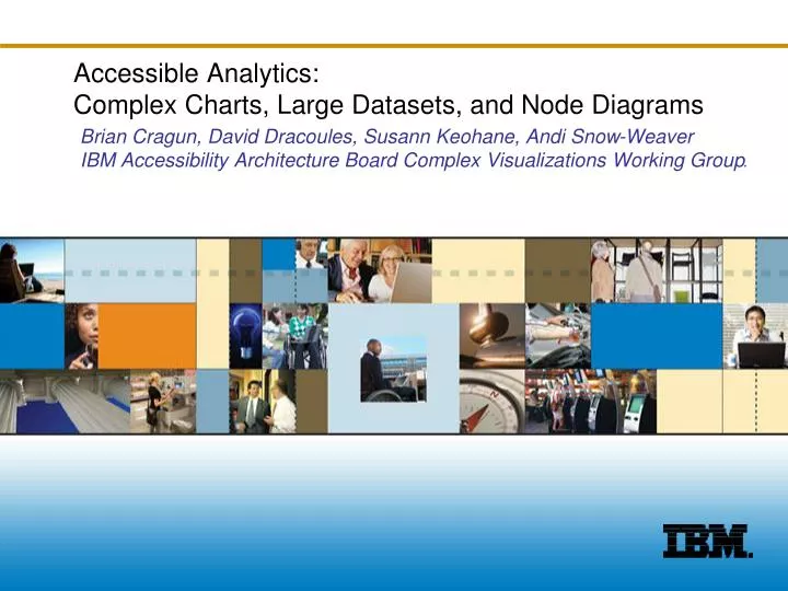 accessible analytics complex charts large datasets and node diagrams
