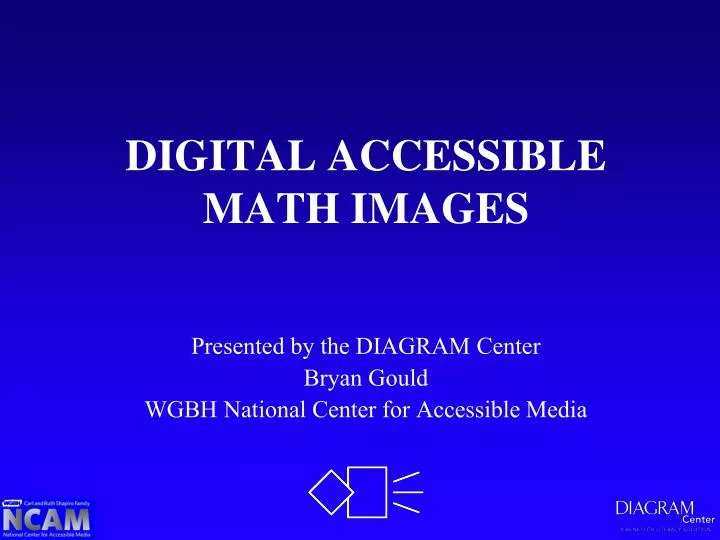 digital accessible math images