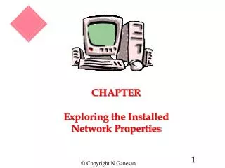 CHAPTER Exploring the Installed Network Properties