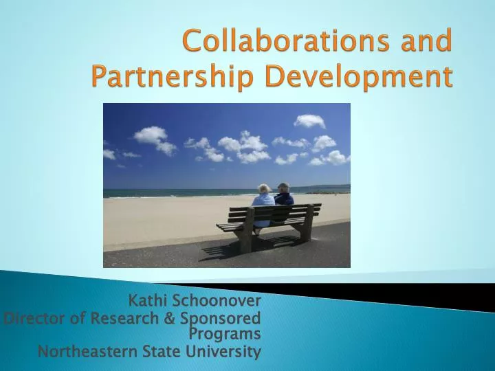 collaborations and partnership development