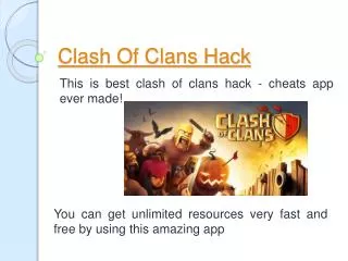 Clash of Clans Cheats