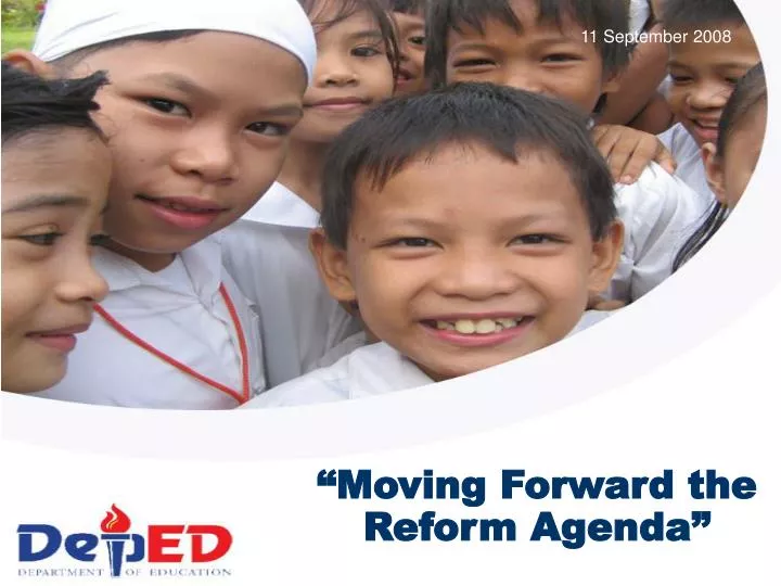 moving forward the reform agenda