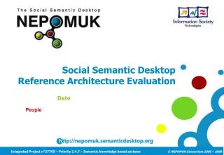 Social Semantic Desktop Reference Architecture Evaluation