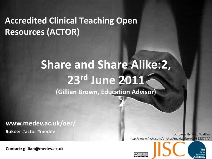 share and share alike 2 23 rd june 2011 gillian brown education advisor
