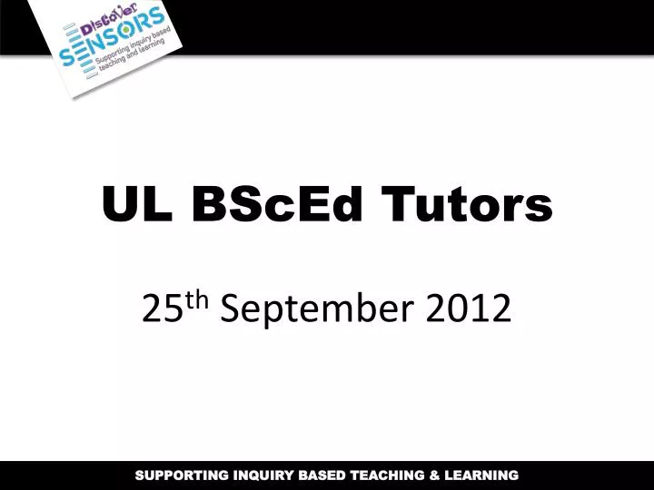 ul bsced tutors