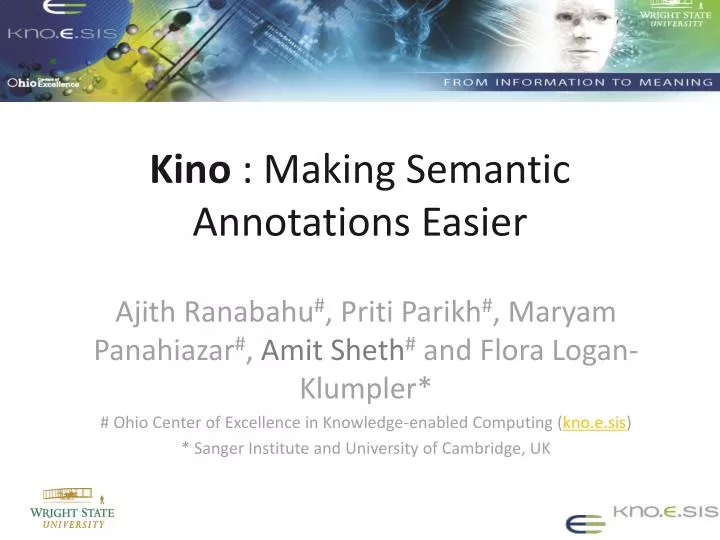 kino making semantic annotations easier