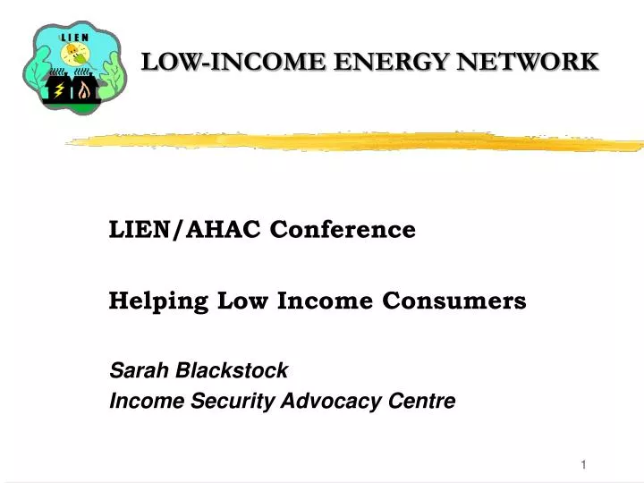 low income energy network