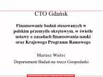 CTO Gdańsk - slide 1