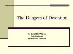 The Dangers of Detention - slide 1