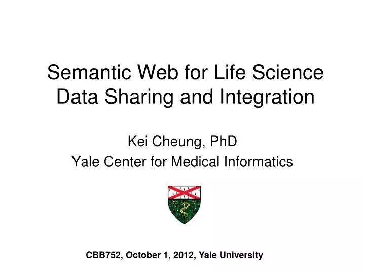 semantic web for life science data sharing and integration