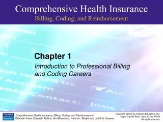 Chapter 1 Introduction to Professional Billing and Coding Careers