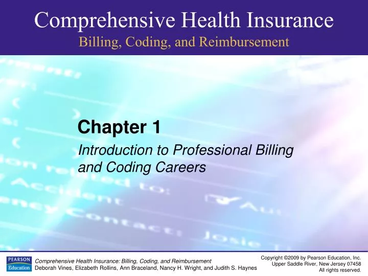 chapter 1 introduction to professional billing and coding careers