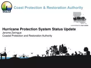 Coast Protection &amp; Restoration Authority